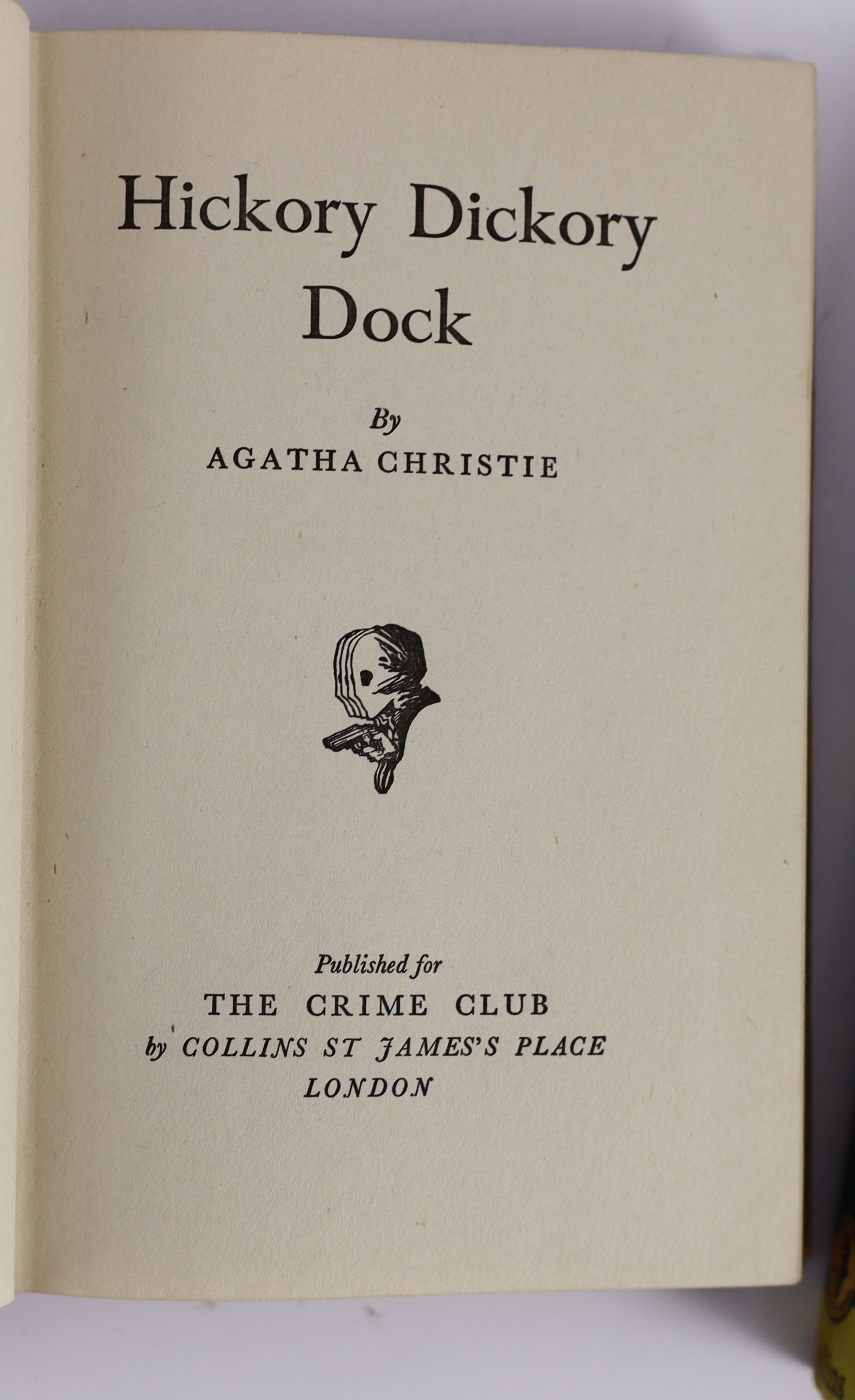 Christie, Agatha - Two works - Hickory Dickory Dock, 1st edition